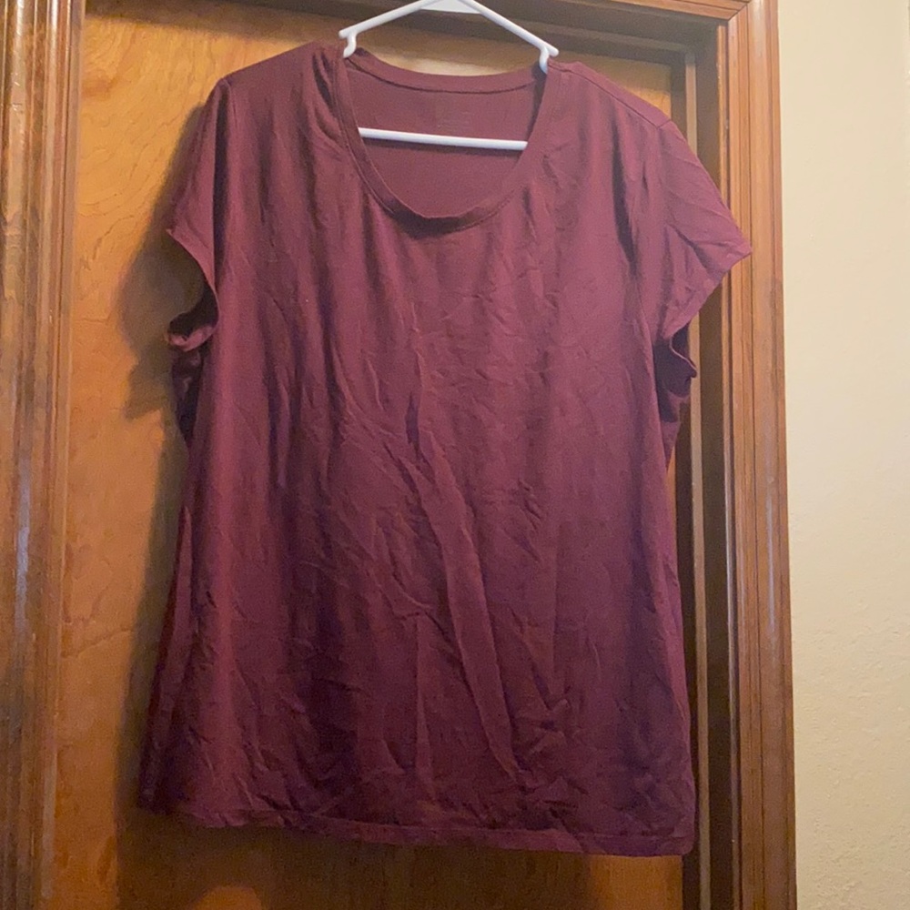 No Boundaries XXXL Burgundy shirt